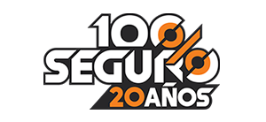 logo 100seguro 20anos laconfe